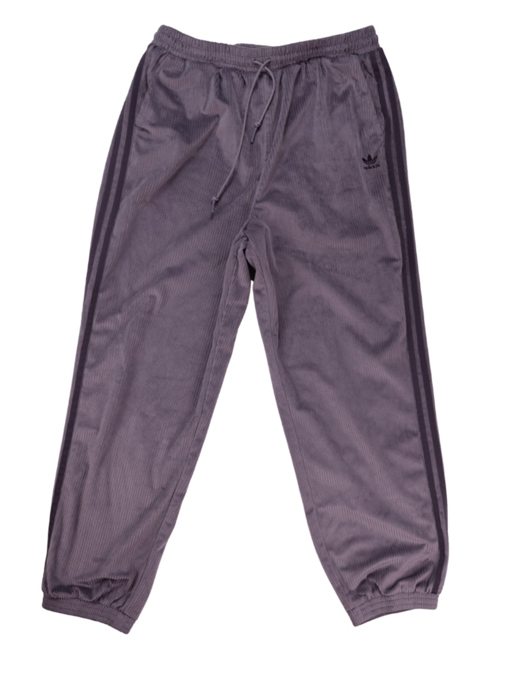 Adidas Originals Purple Velour Joggers XL Trefoil Track Pants